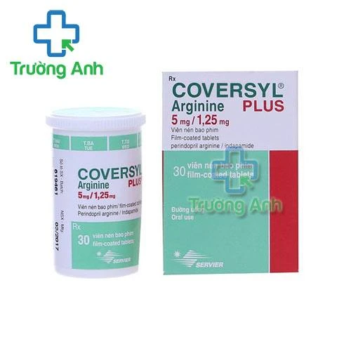 Thuốc Coversyl Plus 5Mg/1.25Mg -  Hộp 1 lọ 30 viên