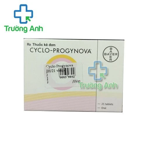 Thuốc Cyclo-Progynova 2Mg - Hộp 11 viên bao đường màu trắng và 10 viên bao đường màu nâu