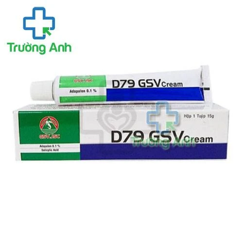 Thuốc D79 Gsv Cream - Hộp 1 tuýp 15 g