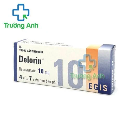 Thuốc Delorin 10Mg - Hộp 4 vỉ x 7 viên