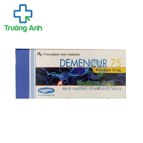 Thuốc Demencur 75Mg - Hộp 3 vỉ x 10 viên