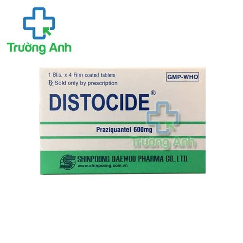 Thuốc Distocide 600Mg -  Hộp 1 vỉ 4 viên