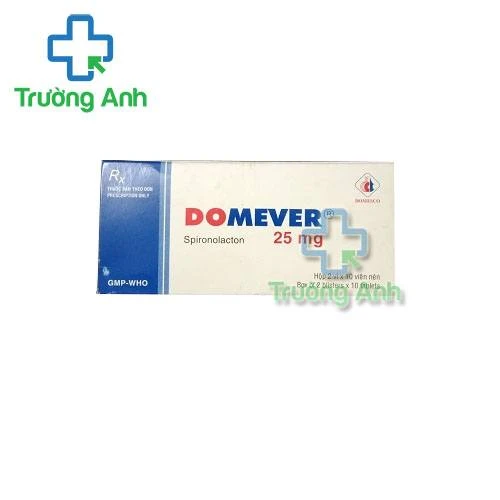 Thuốc Domever 25Mg - Hộp 2 vỉ x 10 viên