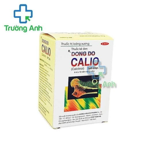 Thuốc Dong Do Calio - Hộp 6 vỉ x 10 viên nang mềm