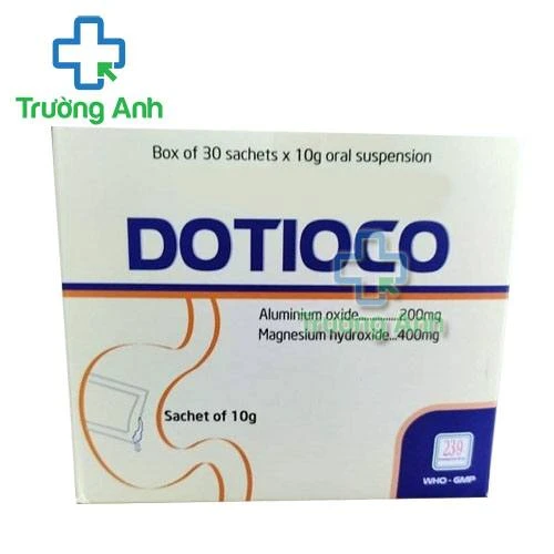 Thuốc Dotioco 200Mg/400Mg - Hộp 10 gói x 10g