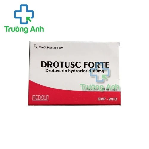 Thuốc Drotusc Forte 80Mg - Hộp 10 vỉ x 10 viên