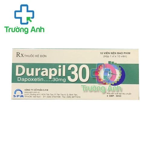 Thuốc Durapil 30Mg - Hộp 1 vỉ x 10 viên