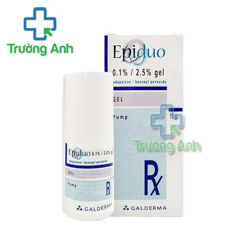 Thuốc Epiduo 0.1%/2.5% Gel - Hộp 1 tuyp 15g