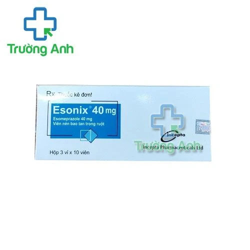 Thuốc Esonix 40Mg Tablet - Hộp 3 vỉ x 10 viên