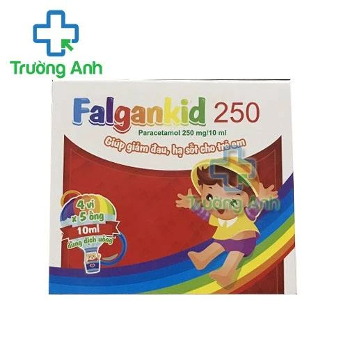 Thuốc Falgankid 250 -   Hộp 4 vỉ x 5 ống