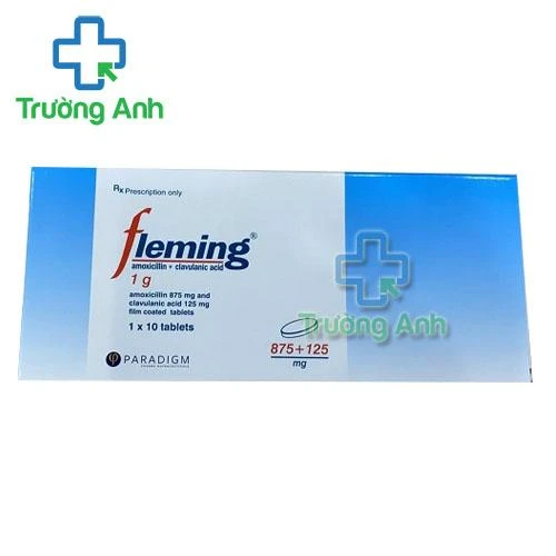 Thuốc Fleming 1G - Hộp 1 vỉ x 10 viên