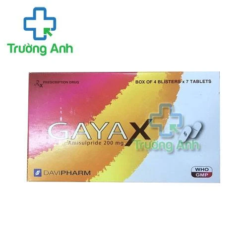 Thuốc Gayax 200Mg -  Hộp 4 vỉ x 7 viên