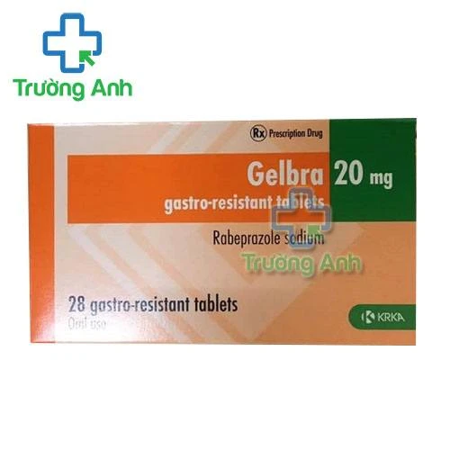 Thuốc Gelbra 20Mg - Hộp 2 vỉ x 14 viên