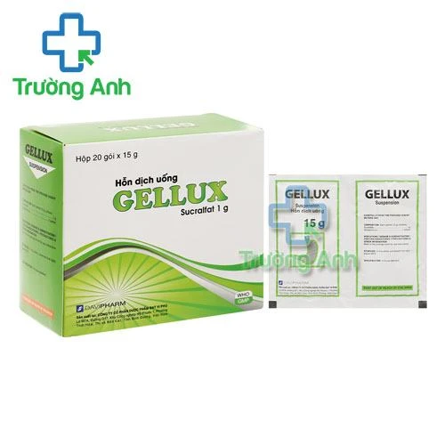 Thuốc Gellux 1G -   Hộp 20 gói x 15g