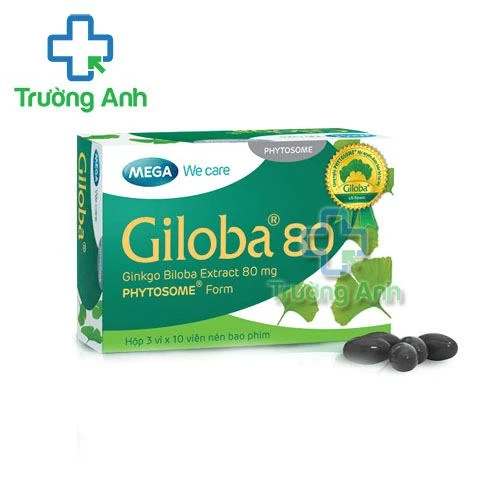 Thuốc Giloba 80Mg -  Hộp 3 vỉ x 10 viên