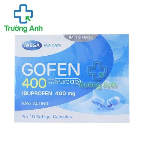Thuốc Gofen 400Mg -  Hộp 5 vỉ x 10 viên