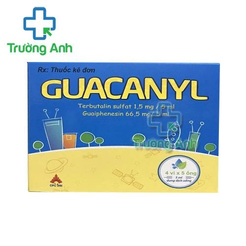 Thuốc Guacanyl -   Hộp 4 vỉ x 5 ống nhựa