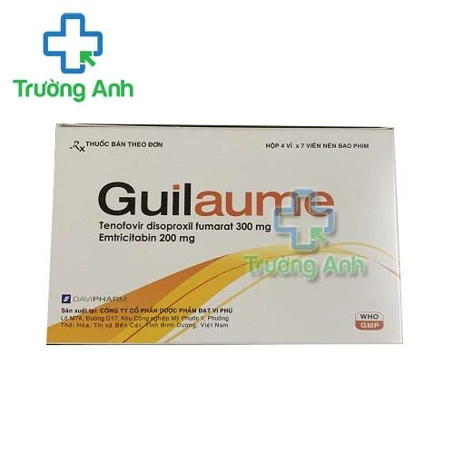 Thuốc Guilaume 300Mg/200Mg - Hộp 3 vỉ x 10 viên