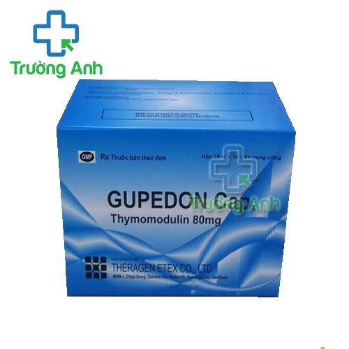 Thuốc Gupedon Cap -   Hộp 10 vỉ x 10 viên