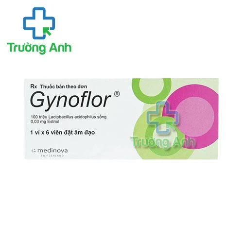 Thuốc Gynoflor - Hộp 1 vỉ x 6 viên
