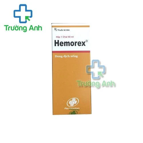 Thuốc Hemorex - Hộp 1 chai 60ml