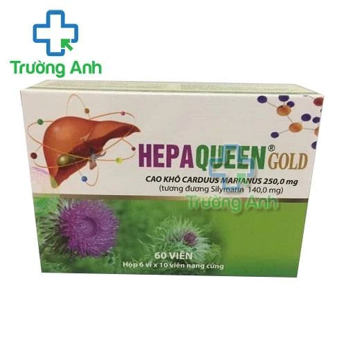 Thuốc Hepaqueen Gold - Hộp 6 vỉ x 10 viên.