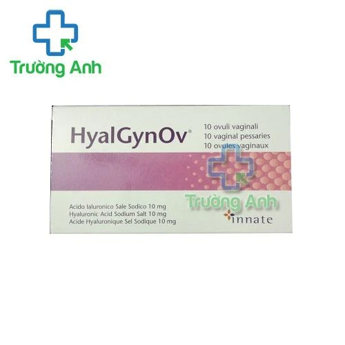 Thuốc Hyalgynov - Hộp 10 viên đặt
