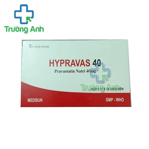 Thuốc Hypravas 40 Mg -  Hộp 6 vỉ x 10 viên