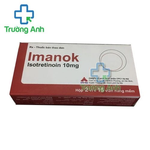 Thuốc Imanok 10Mg -  Hộp 2 vỉ x 15 viên
