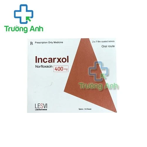 Thuốc Incarxol 400Mg -   Hộp 2 vỉ x 7 viên