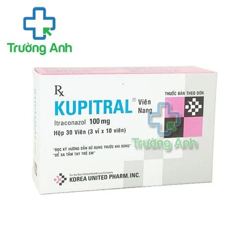 Thuốc Kupitral Caps 100Mg - Hộp 3 vỉ x 10 viên nang