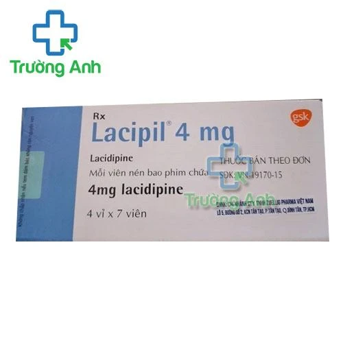 Thuốc Lacipil 4Mg -   Hộp 4 vỉ x 7 viên