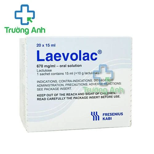 Thuốc Laevolac 670Mg/Ml - Hộp 20 gói 15ml