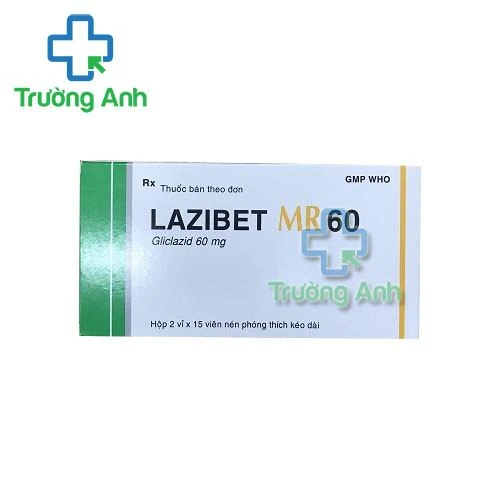 Thuốc Lazibet Mr 60Mg - Hộp 2 vỉ x 15 viên