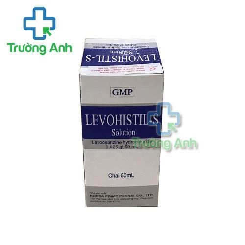 Thuốc Levohistil-S Solotion - Hộp 1 chai 50ml