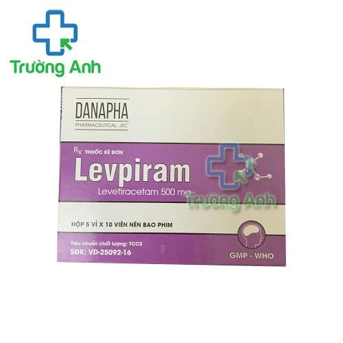 Thuốc Levpiram 500Mg - Hộp 5 vỉ x 10 viên
