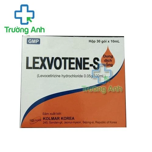 Thuốc Lexvotene-S - Hộp 30 gói x 10ml
