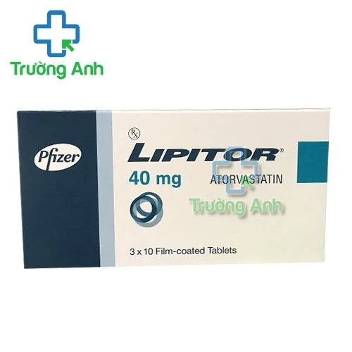 Thuốc Lipitor 40Mg - Hộp 3 vỉ x 10 viên