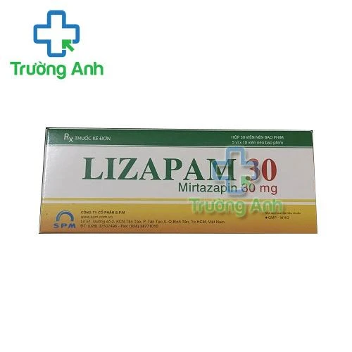 Thuốc Lizapam 30Mg - Hộp 3 vỉ x 10 viên