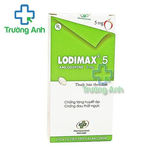 Thuốc Lodimax 5 Mg - Hộp 2 vỉ x 10 viên.