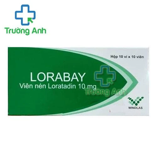 Thuốc Lorabay 10Mg - Hộp 10 vỉ x 10 viên
