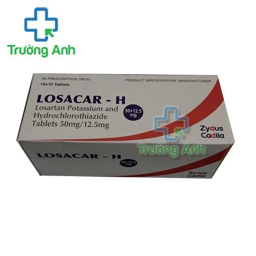 Thuốc Losacar-H -  Hộp 2 vỉ x 14 viên