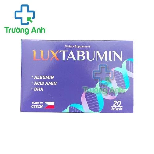 Thuốc Luxtabumin - Hộp 20 viên