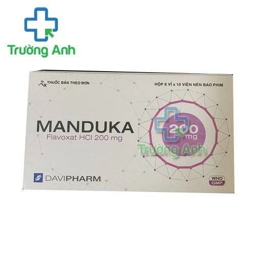 Thuốc Manduka 200Mg -   Hộp 10 vỉ x 10 viên