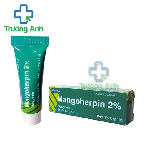 Thuốc Mangoherpin 2% Cream - Công ty cổ phần BV Pharma 