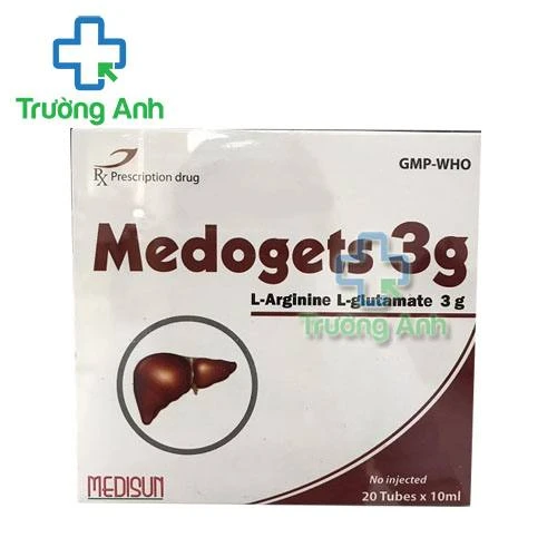 Thuốc Medogets 3G - Hộp 20 ống x 10 ml