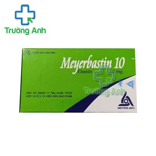 Thuốc Meyerbastin 10Mg - Hộp 10 vỉ x 10 viên (vỉ nhôm-PVC)