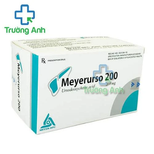 Thuốc Meyerurso 200 Mg - Hộp 10 vỉ x 10 viên.