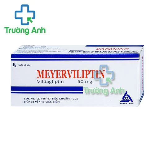 Thuốc Meyerviliptin 50Mg - Hộp 3 vỉ x 10 viên