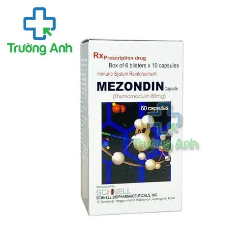 Thuốc Mezondin 80Mg - Hộp 6 vỉ x 10 viên